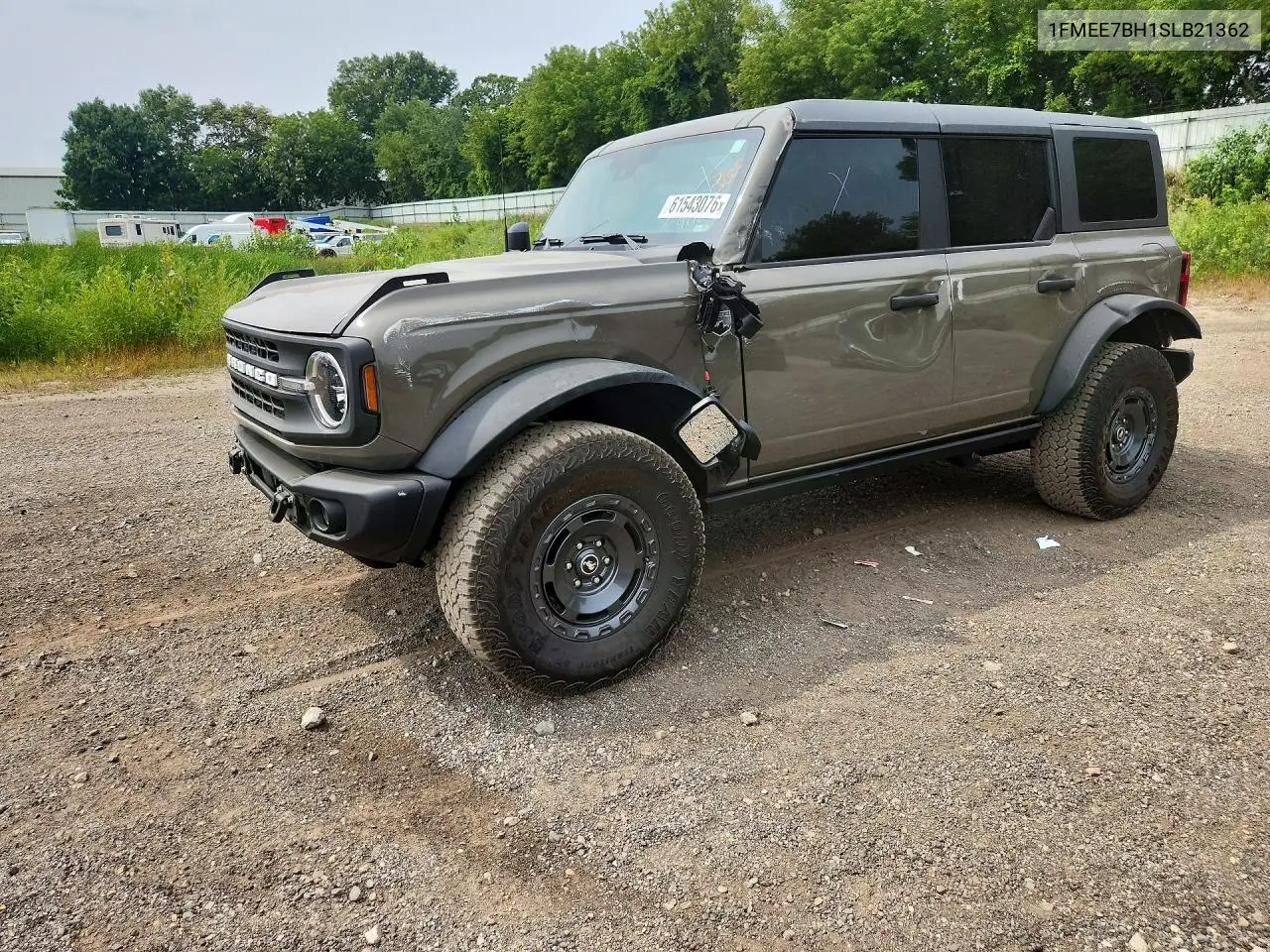 2025 Ford Bronco Big Bend VIN: 1FMEE7BH1SLB21362 Lot: 61543076