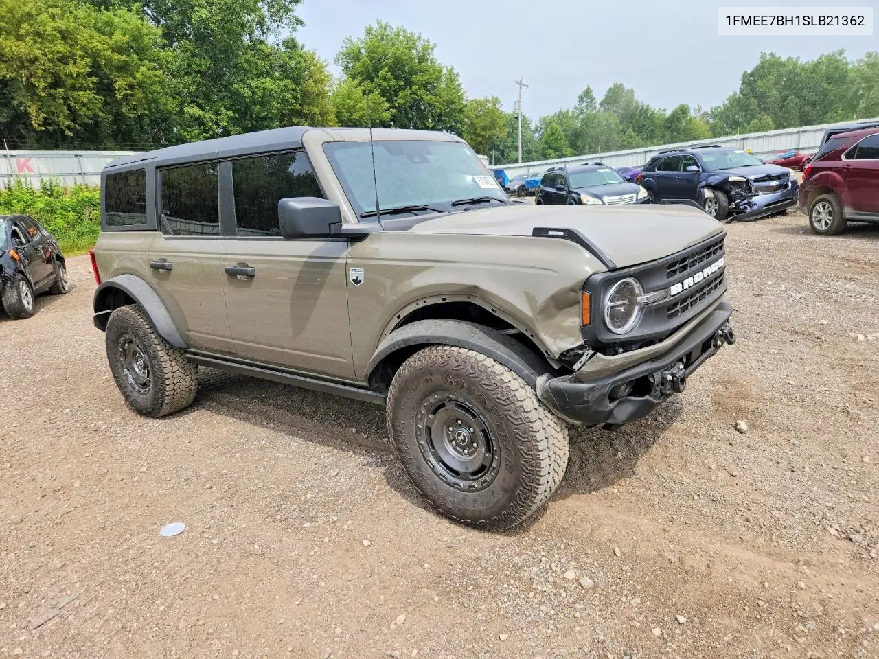 2025 Ford Bronco Big Bend VIN: 1FMEE7BH1SLB21362 Lot: 61543076