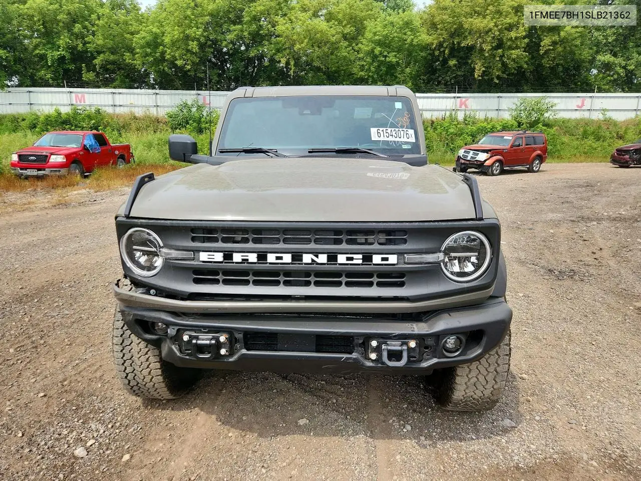 2025 Ford Bronco Big Bend VIN: 1FMEE7BH1SLB21362 Lot: 61543076