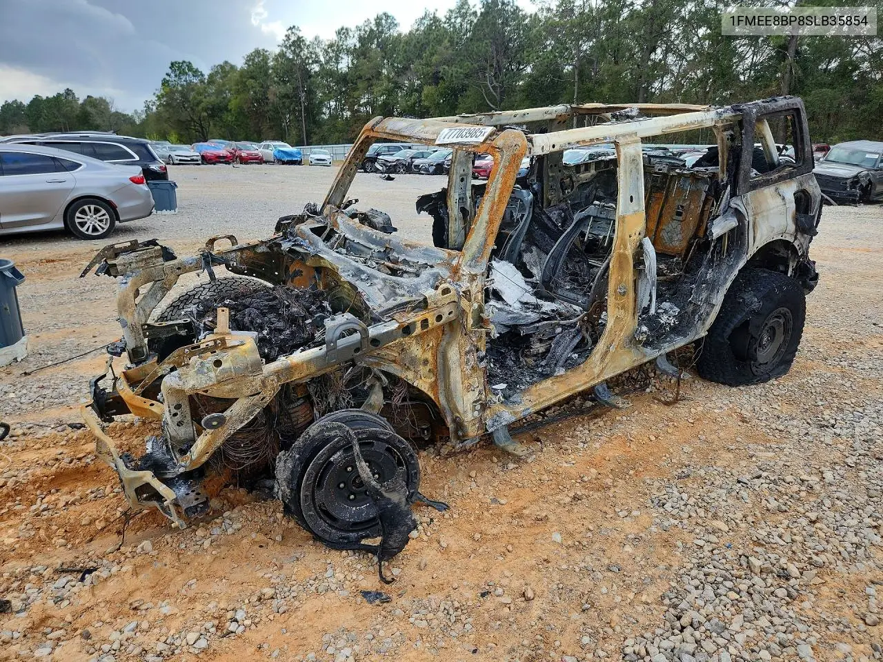 2025 Ford Bronco Outer Banks VIN: 1FMEE8BP8SLB35854 Lot: 77703985