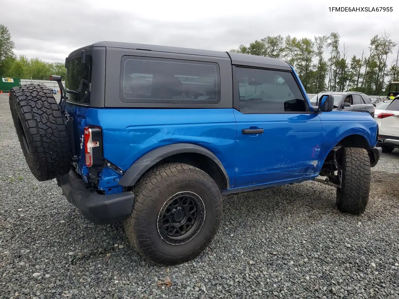 2025 Ford Bronco VIN: 1FMDE6AHXSLA67955 Lot: 85622835
