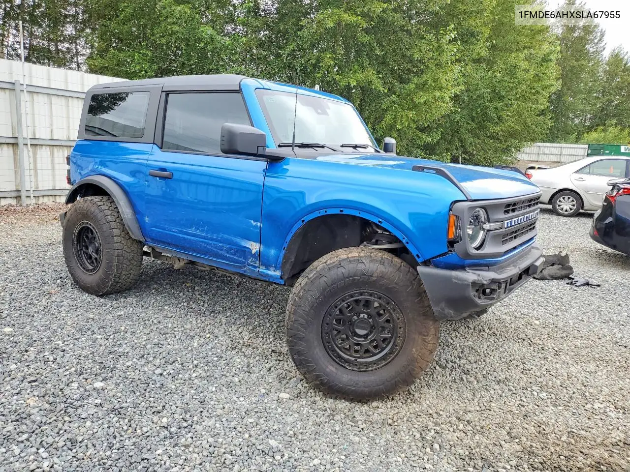 2025 Ford Bronco VIN: 1FMDE6AHXSLA67955 Lot: 85622835