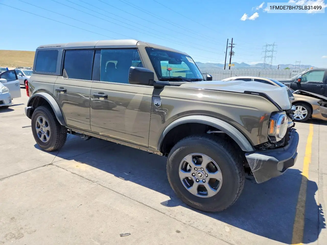 2025 Ford Bronco Big Bend VIN: 1FMDE7BH7SLB31499 Lot: 85636405