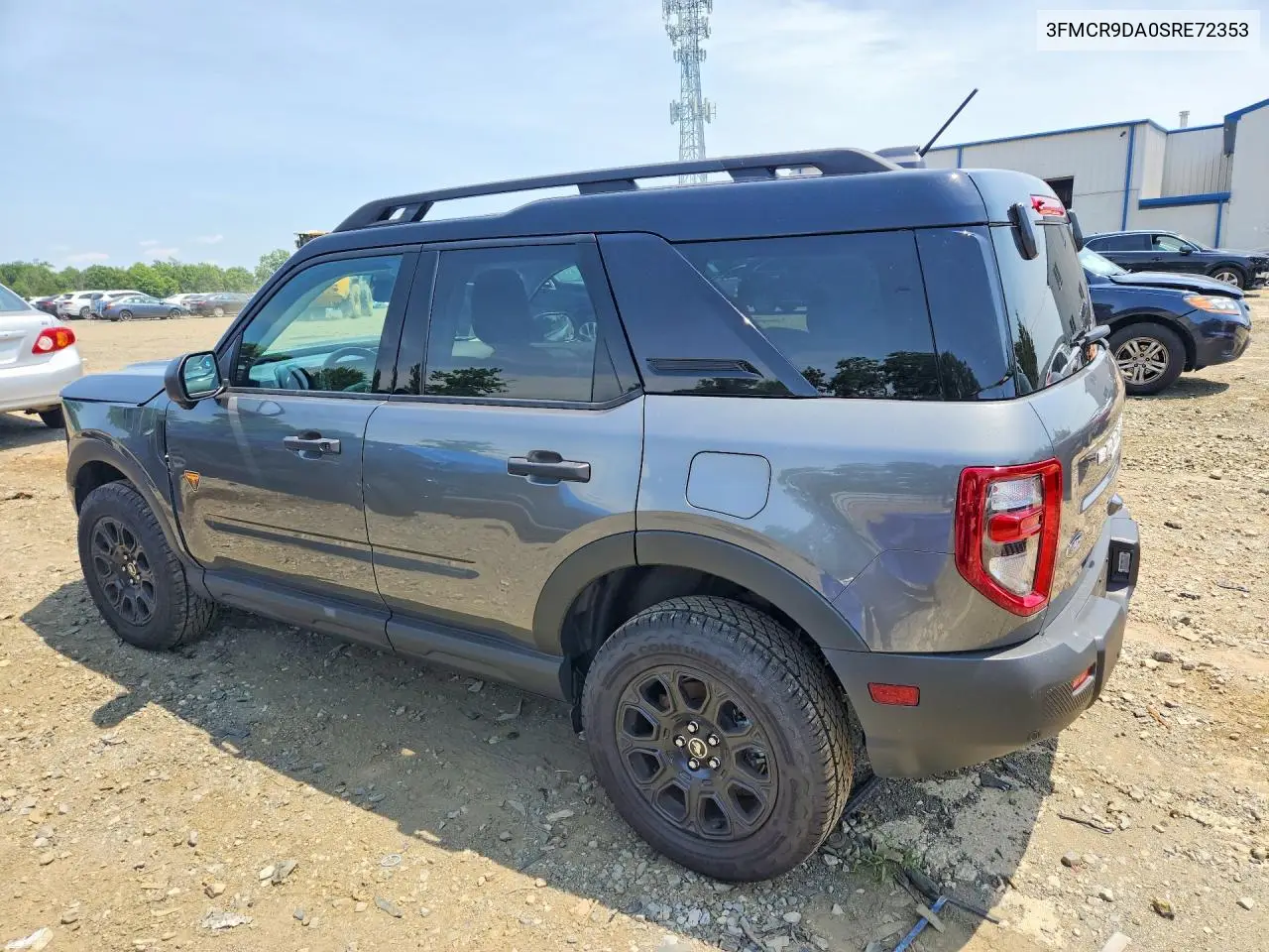 2025 Ford Bronco Sport Badlands VIN: 3FMCR9DA0SRE72353 Lot: 85770135