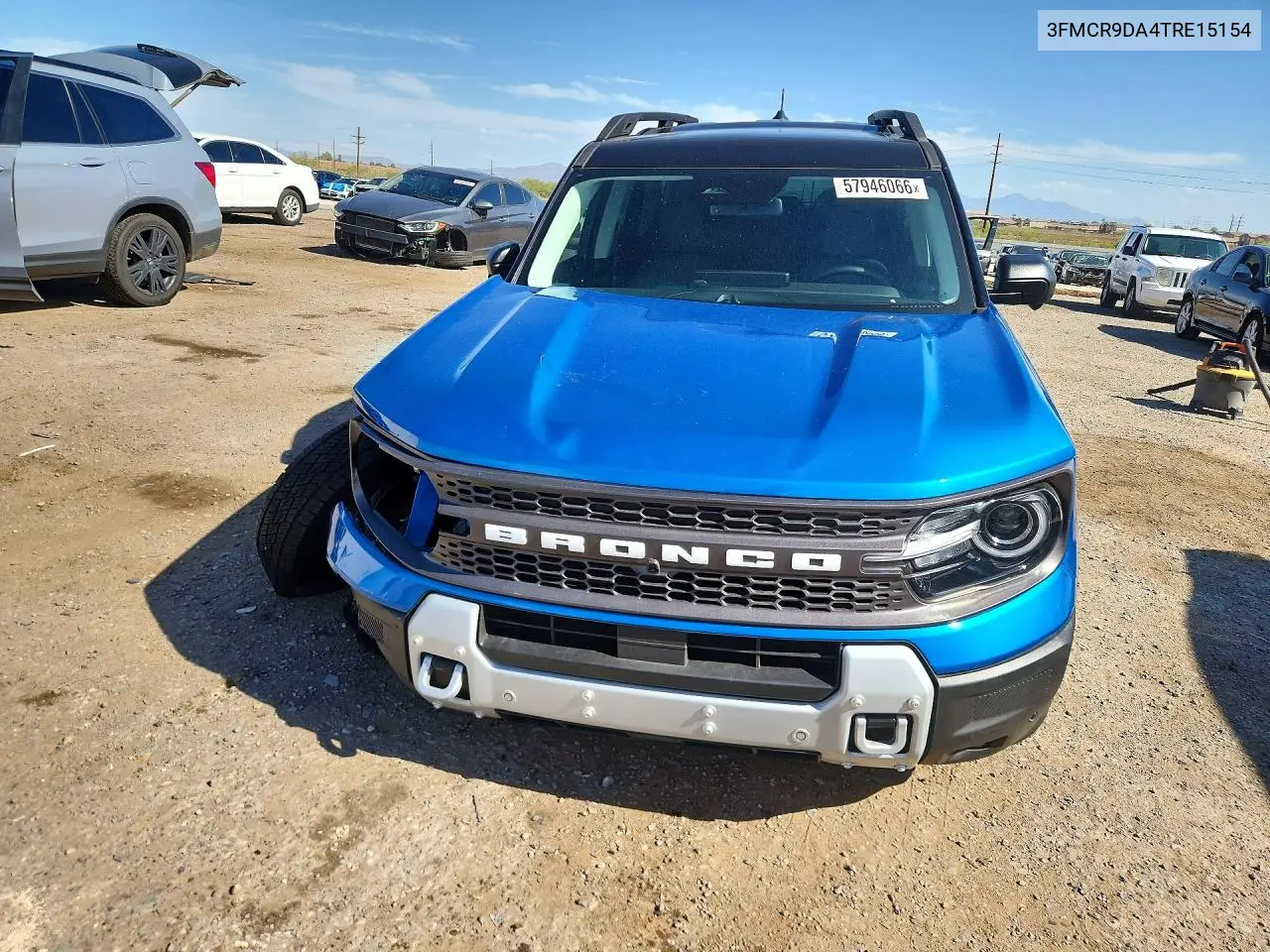 2026 Ford Bronco Sport Badlands VIN: 3FMCR9DA4TRE15154 Lot: 57946066