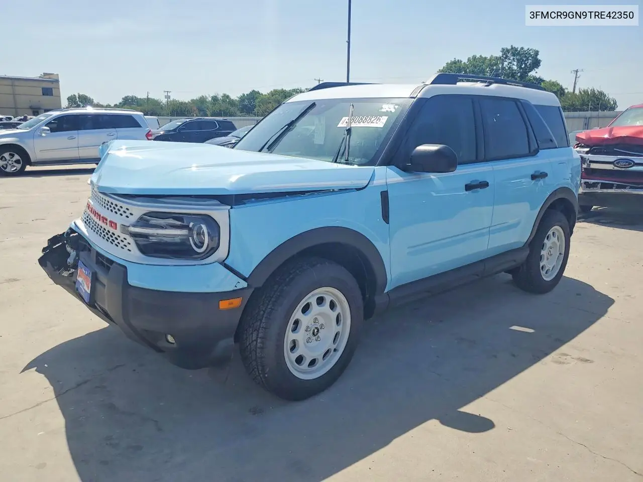 2026 Ford Bronco Sport Heritage VIN: 3FMCR9GN9TRE42350 Lot: 58088826