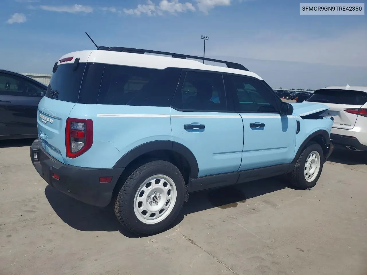 2026 Ford Bronco Sport Heritage VIN: 3FMCR9GN9TRE42350 Lot: 58088826