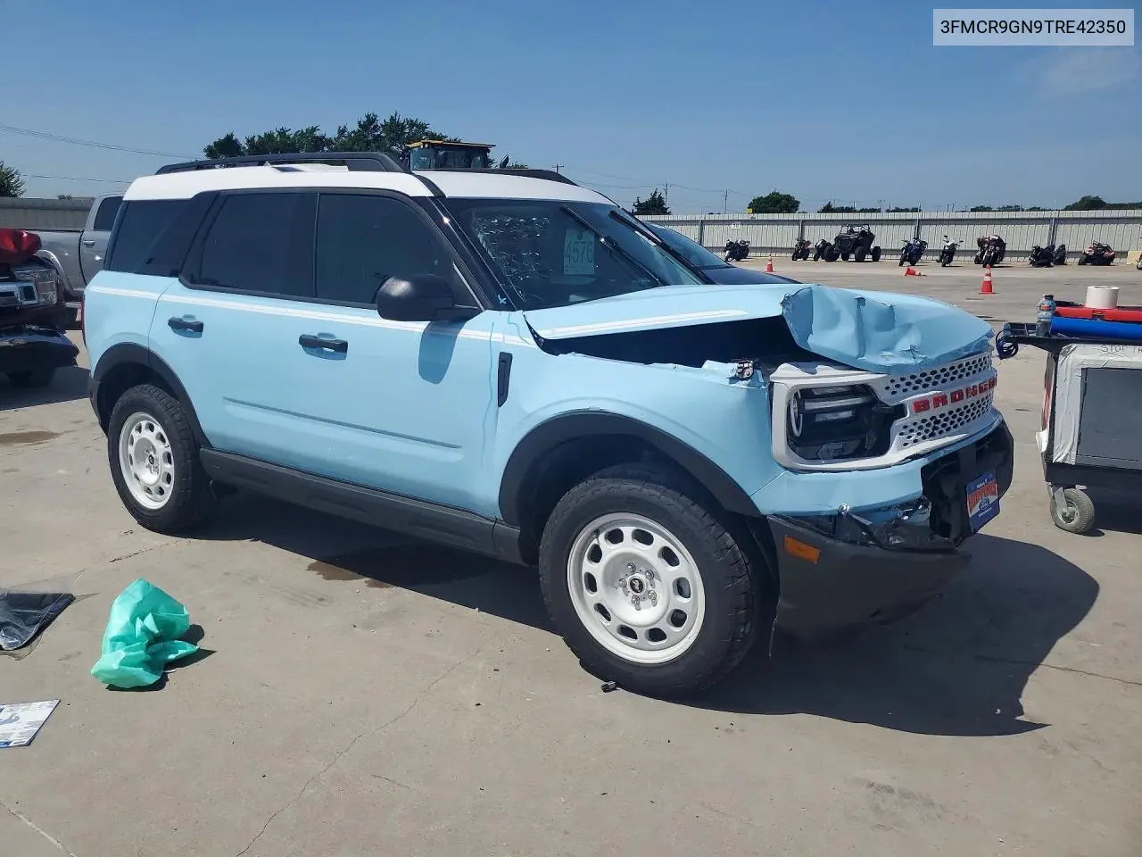 2026 Ford Bronco Sport Heritage VIN: 3FMCR9GN9TRE42350 Lot: 58088826