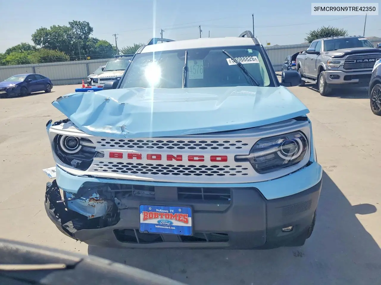 2026 Ford Bronco Sport Heritage VIN: 3FMCR9GN9TRE42350 Lot: 58088826