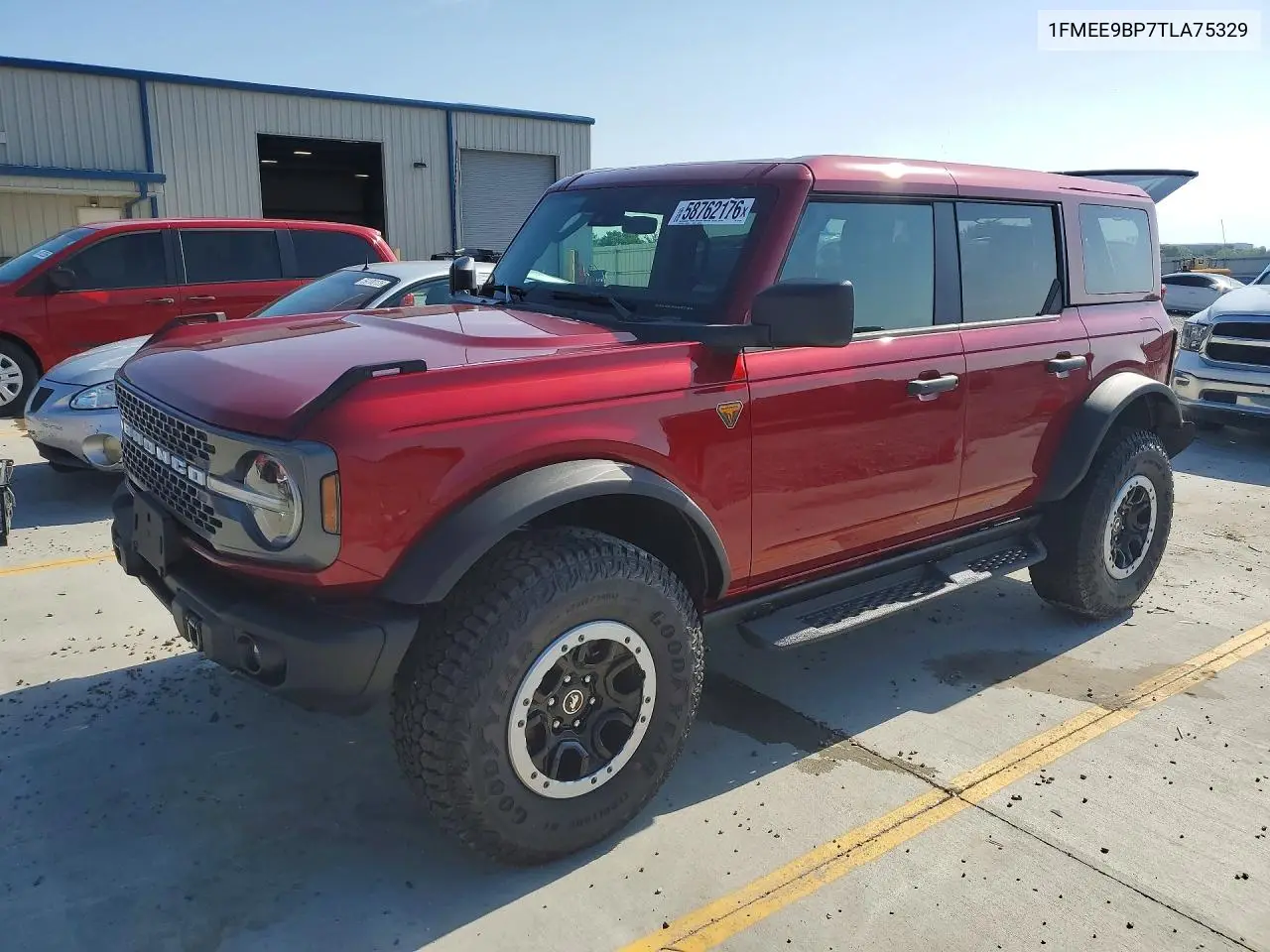 2026 Ford Bronco Badlands VIN: 1FMEE9BP7TLA75329 Lot: 58762176