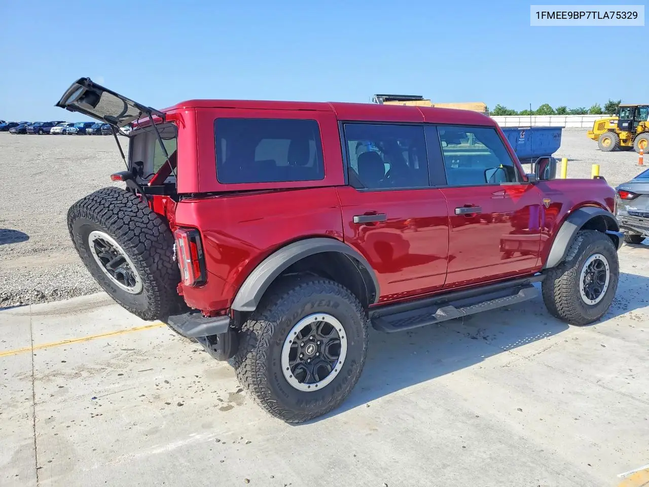 2026 Ford Bronco Badlands VIN: 1FMEE9BP7TLA75329 Lot: 58762176