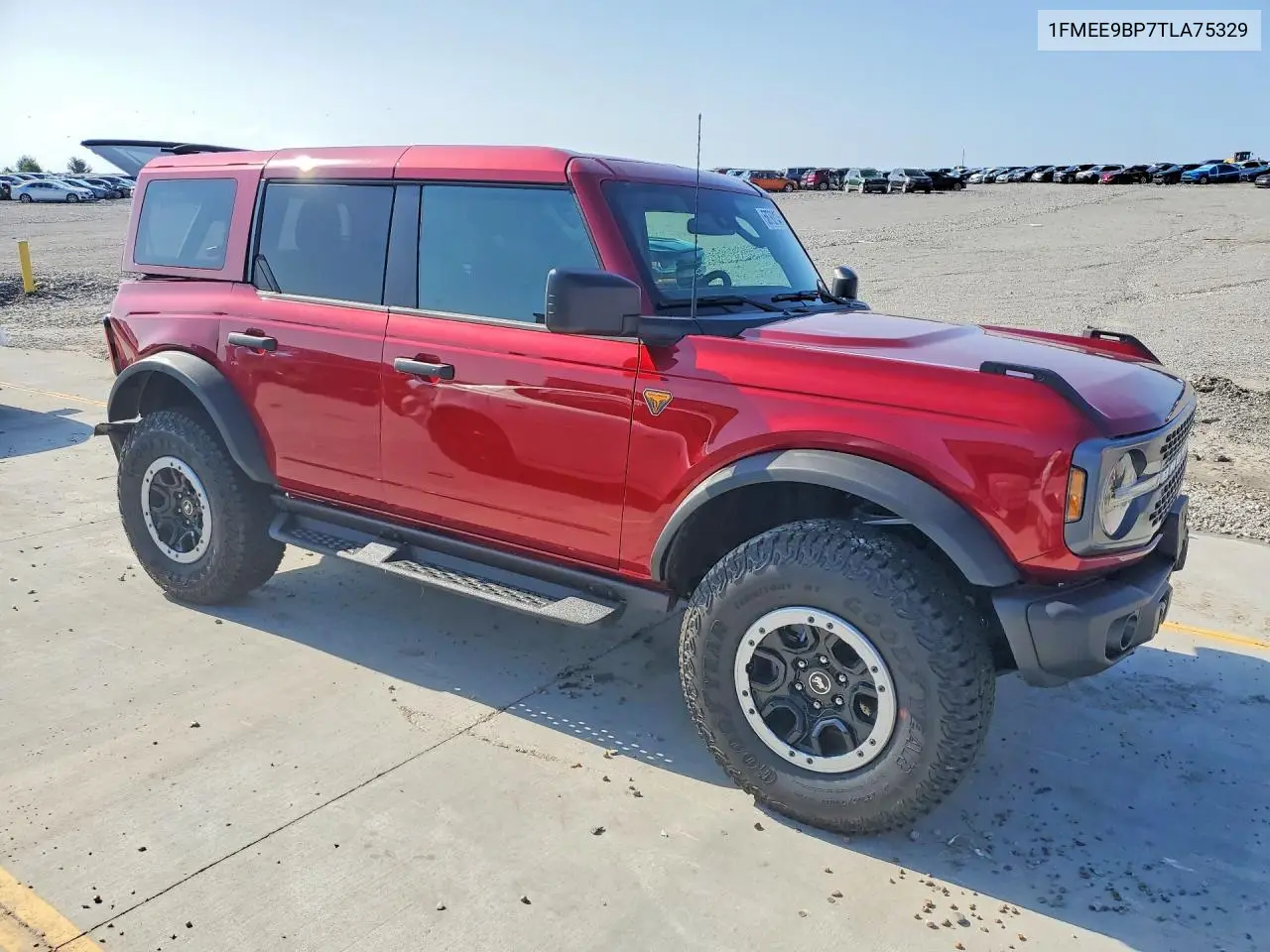 2026 Ford Bronco Badlands VIN: 1FMEE9BP7TLA75329 Lot: 58762176