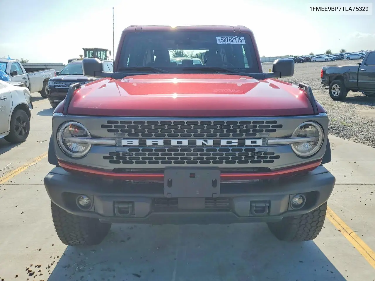 2026 Ford Bronco Badlands VIN: 1FMEE9BP7TLA75329 Lot: 58762176