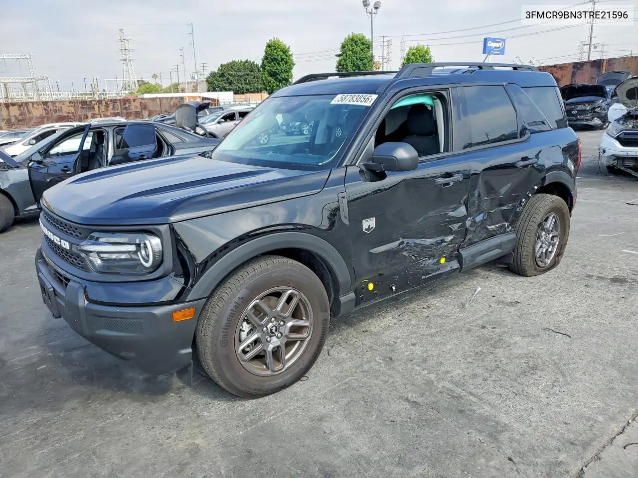 2026 Ford Bronco Sport Big Bend VIN: 3FMCR9BN3TRE21596 Lot: 58783856