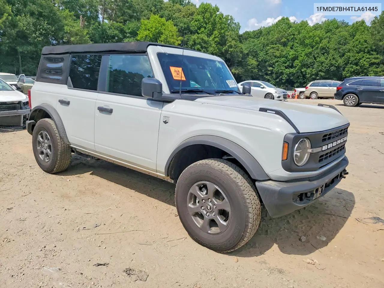 2026 Ford Bronco Big Bend VIN: 1FMDE7BH4TLA61445 Lot: 59154156