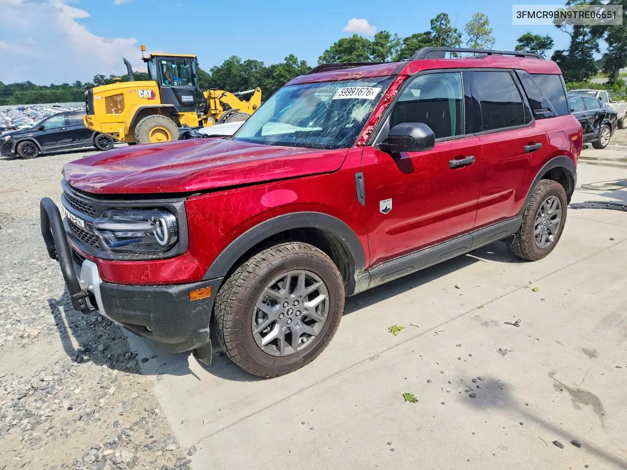 2026 Ford Bronco Sport Big Bend VIN: 3FMCR9BN9TRE06651 Lot: 59991676