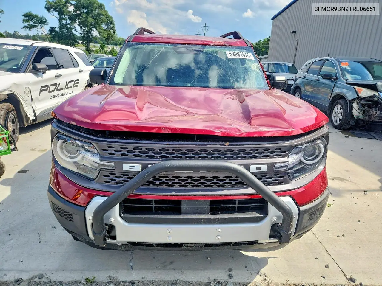 2026 Ford Bronco Sport Big Bend VIN: 3FMCR9BN9TRE06651 Lot: 59991676