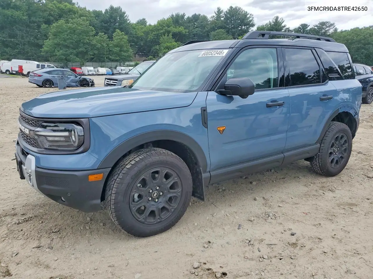 2026 Ford Bronco Sport Badlands VIN: 3FMCR9DA8TRE42650 Lot: 60052346