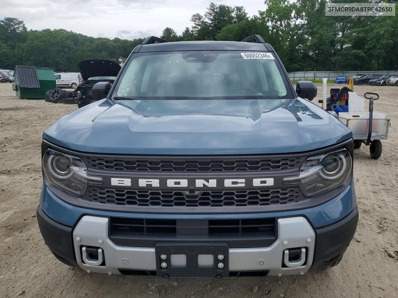 2026 Ford Bronco Sport Badlands VIN: 3FMCR9DA8TRE42650 Lot: 60052346