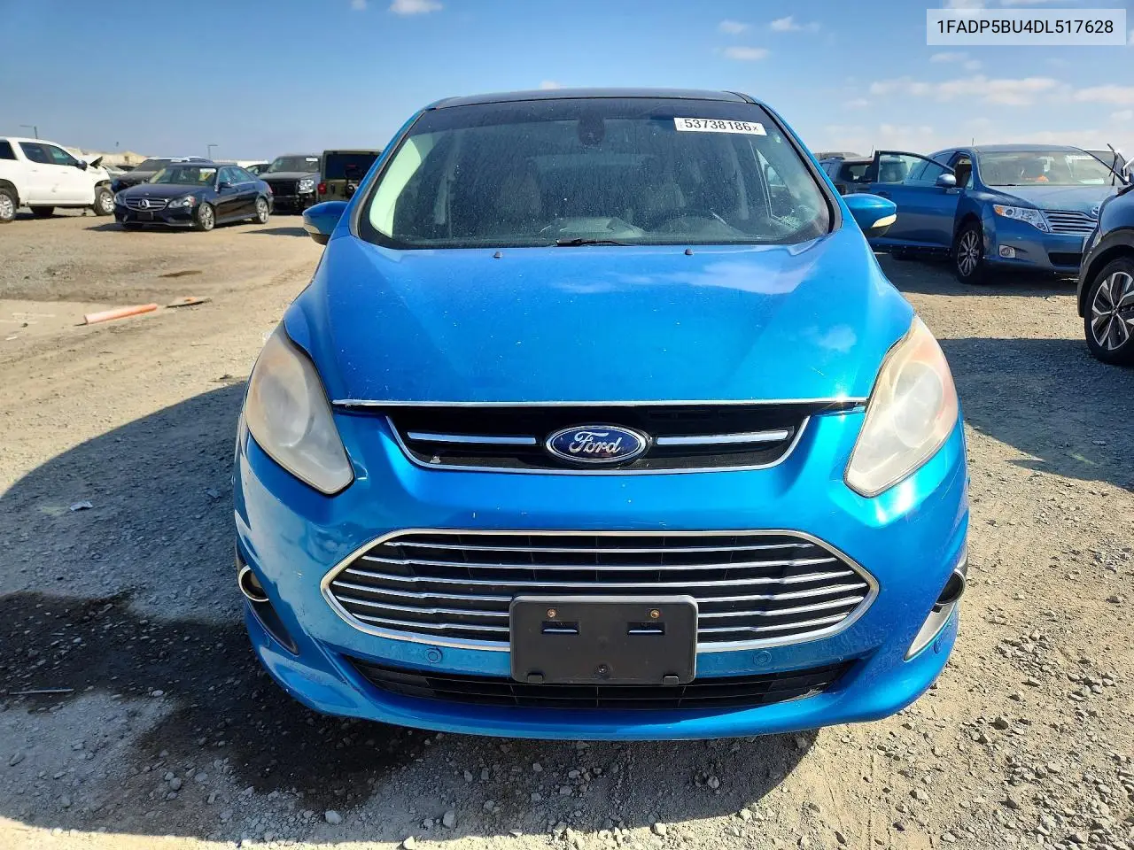 2013 Ford C-Max Sel VIN: 1FADP5BU4DL517628 Lot: 53738186