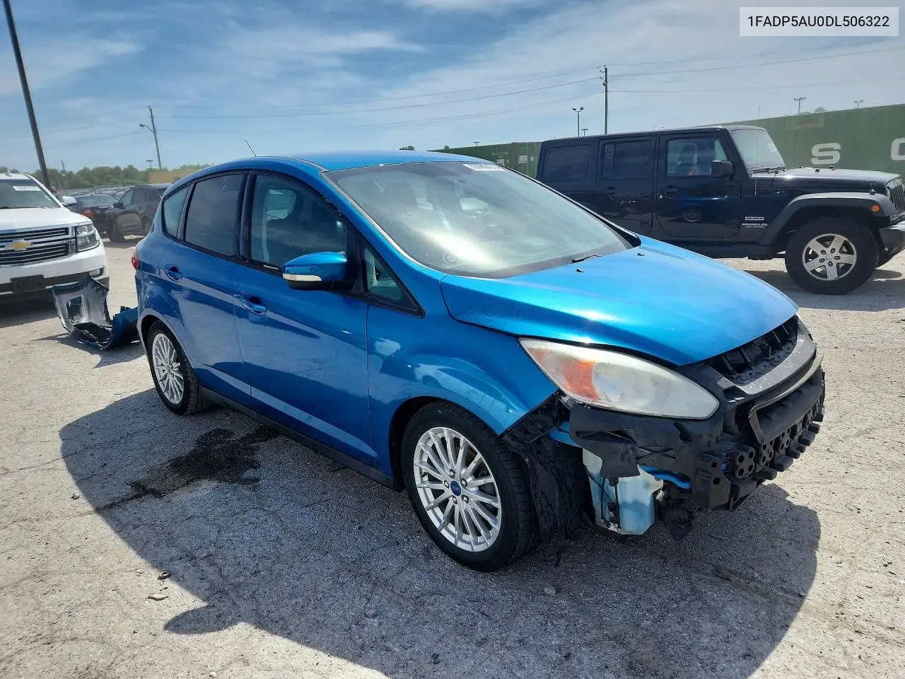 2013 Ford C-Max Se VIN: 1FADP5AU0DL506322 Lot: 55980456