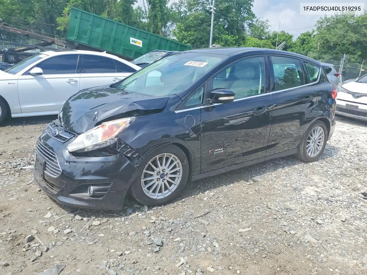 2013 Ford C-Max Premium VIN: 1FADP5CU4DL519295 Lot: 56701706