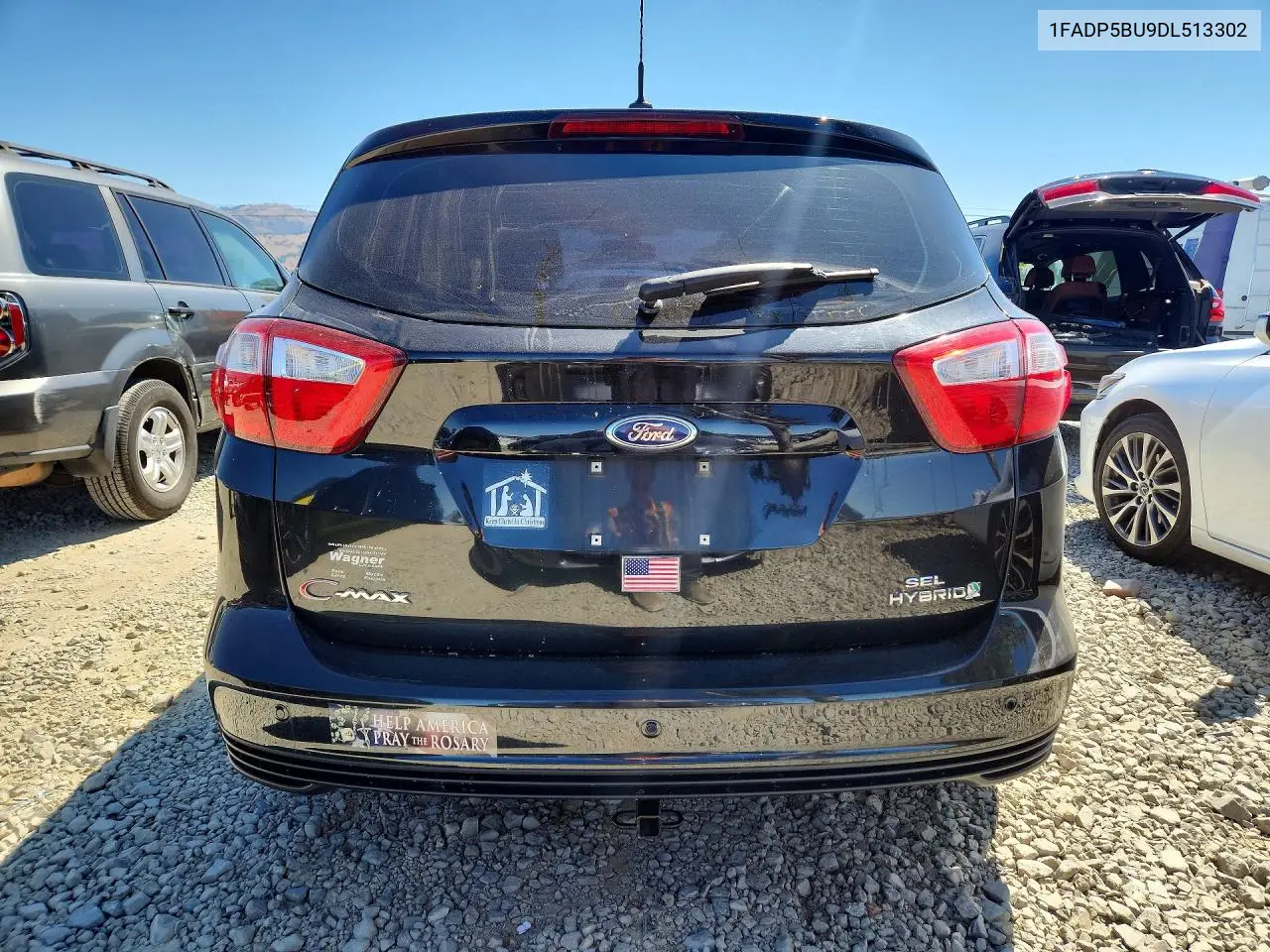 2013 Ford C-Max Sel VIN: 1FADP5BU9DL513302 Lot: 58265516