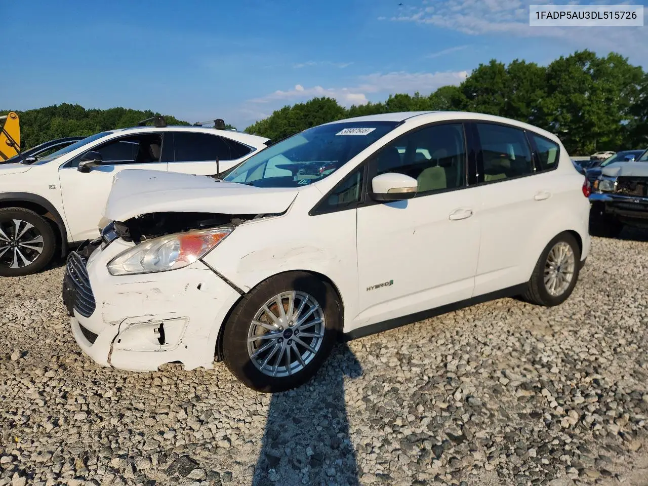 2013 Ford C-Max Se VIN: 1FADP5AU3DL515726 Lot: 58987646