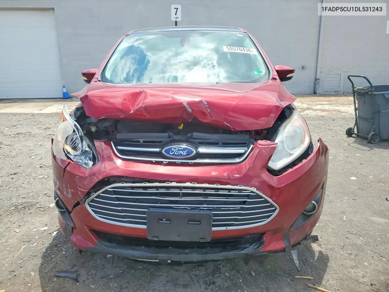 2013 Ford C-Max Premium VIN: 1FADP5CU1DL531243 Lot: 59570436