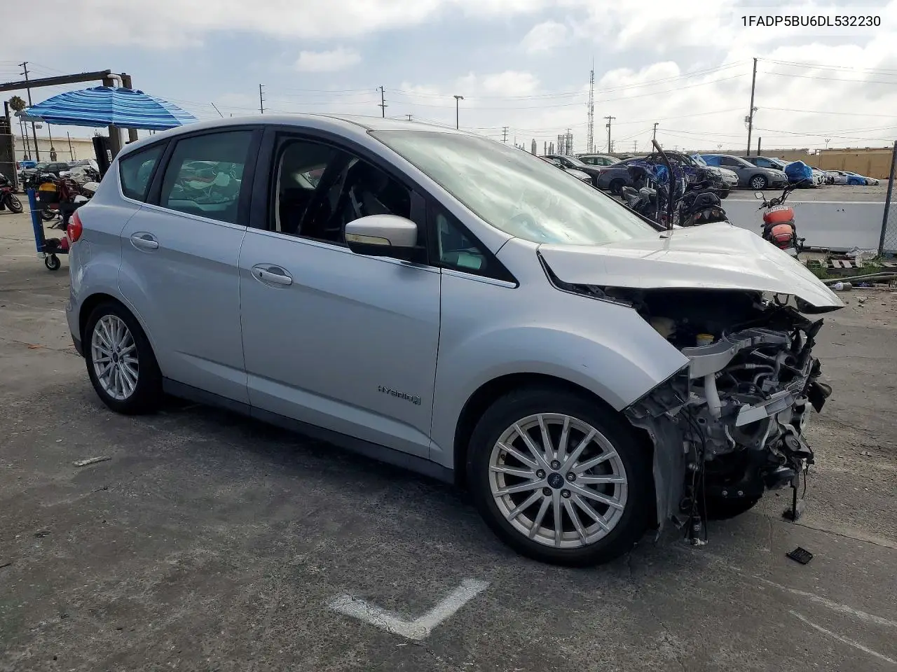 2013 Ford C-Max Sel VIN: 1FADP5BU6DL532230 Lot: 60014746