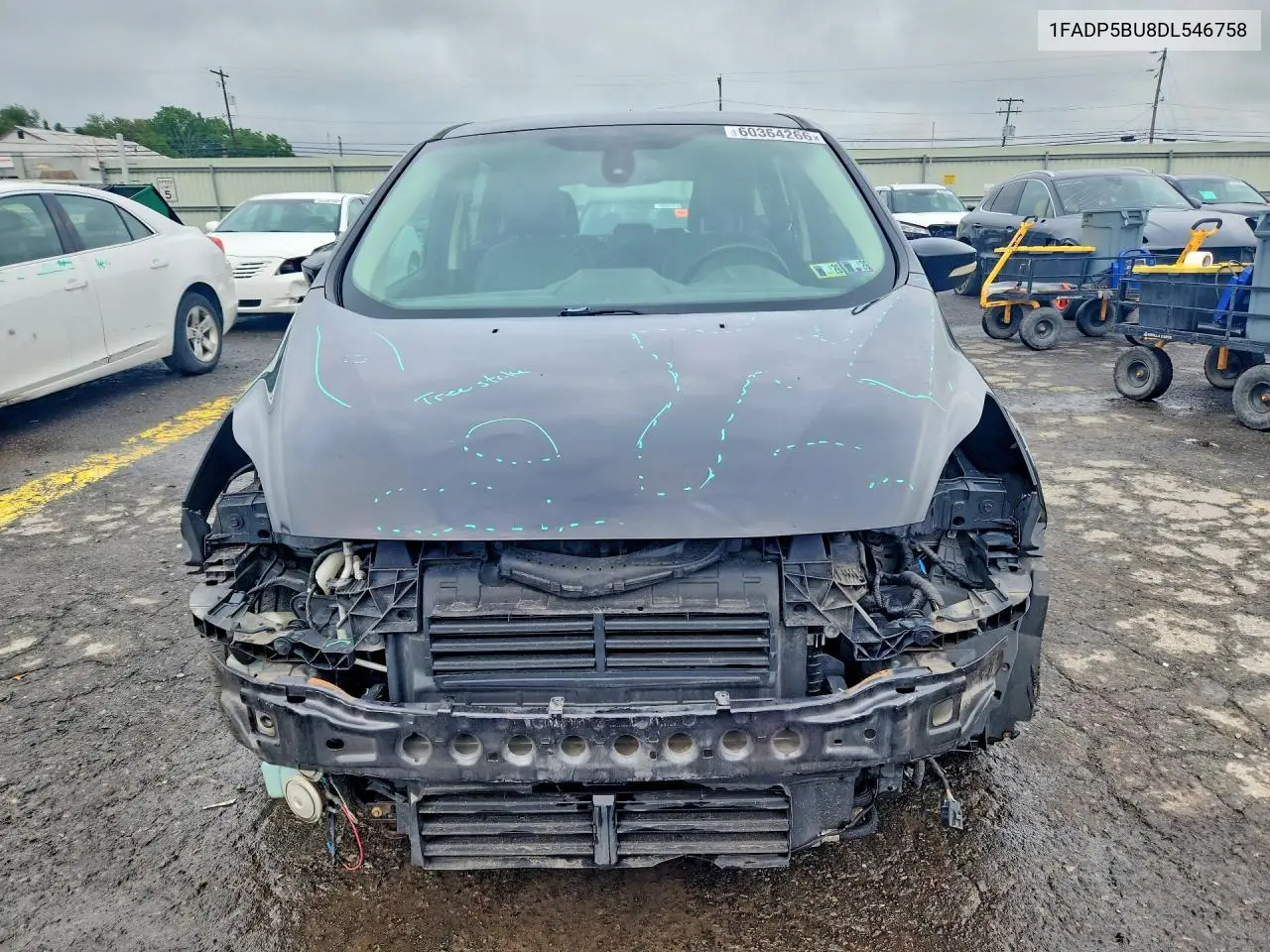 2013 Ford C-Max Sel VIN: 1FADP5BU8DL546758 Lot: 60364266
