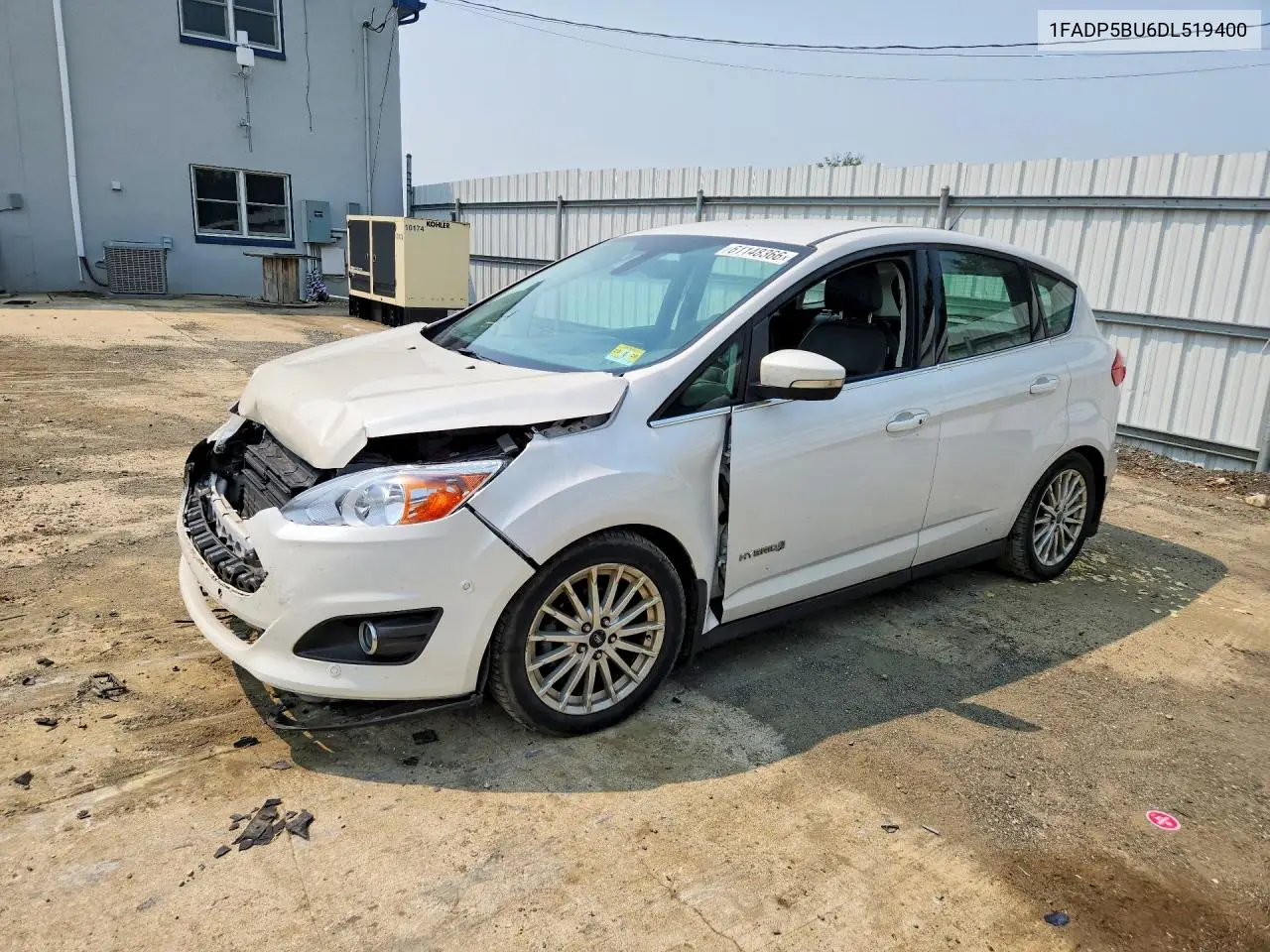 2013 Ford C-Max Sel VIN: 1FADP5BU6DL519400 Lot: 61148366