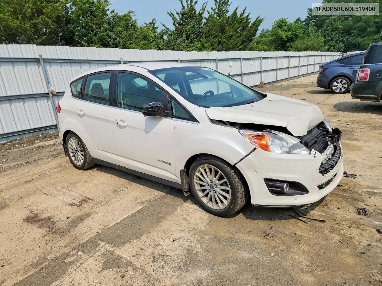 2013 Ford C-Max Sel VIN: 1FADP5BU6DL519400 Lot: 61148366