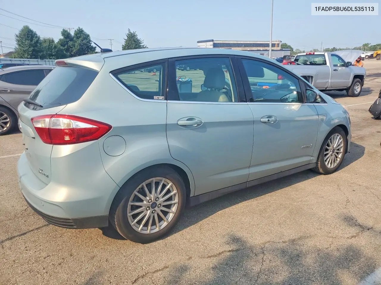 2013 Ford C-Max Sel VIN: 1FADP5BU6DL535113 Lot: 61338026
