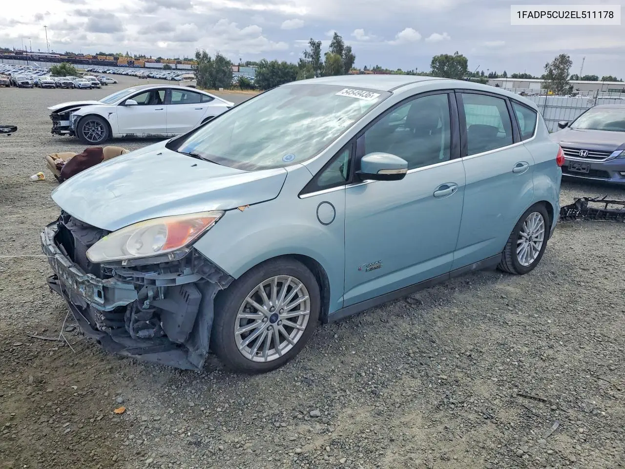 2014 Ford C-Max VIN: 1FADP5CU2EL511178 Lot: 54549436