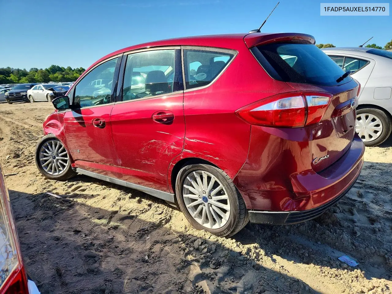 2014 Ford C-Max Se VIN: 1FADP5AUXEL514770 Lot: 55392246