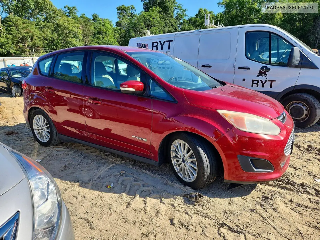 2014 Ford C-Max Se VIN: 1FADP5AUXEL514770 Lot: 55392246
