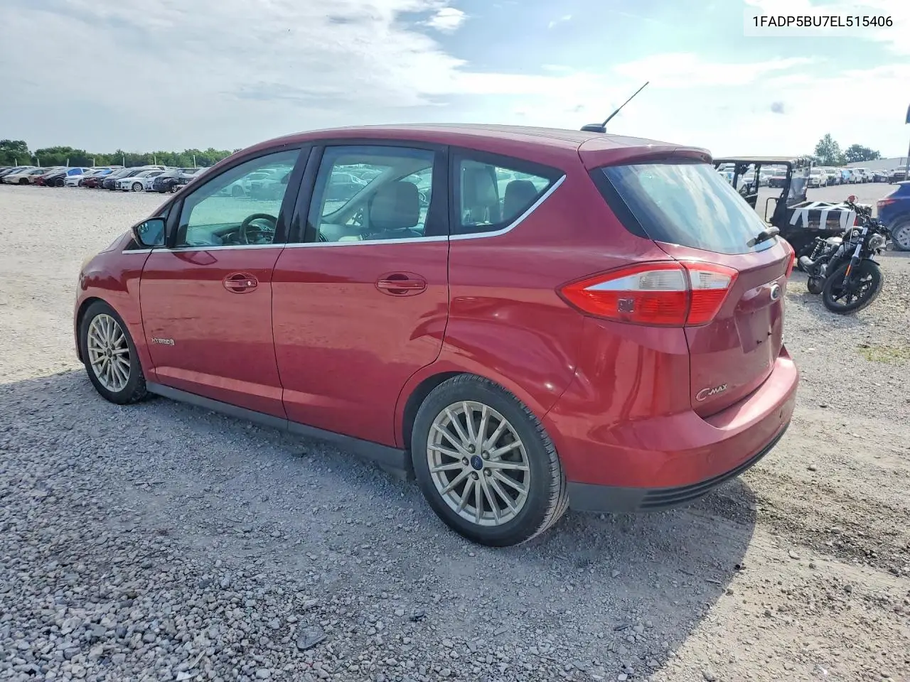 2014 Ford C-Max Sel VIN: 1FADP5BU7EL515406 Lot: 55985466