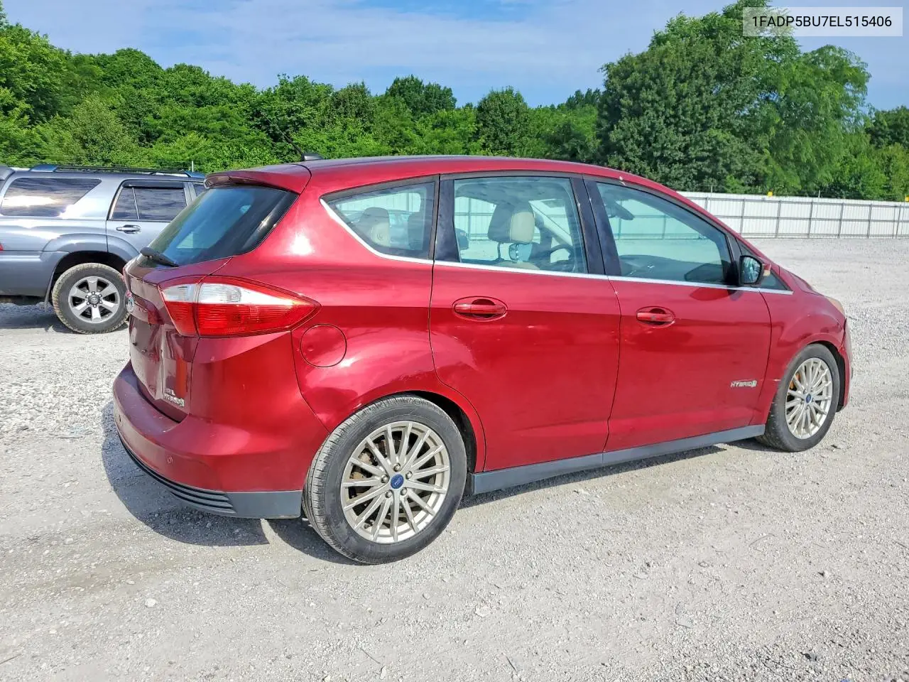 2014 Ford C-Max Sel VIN: 1FADP5BU7EL515406 Lot: 55985466