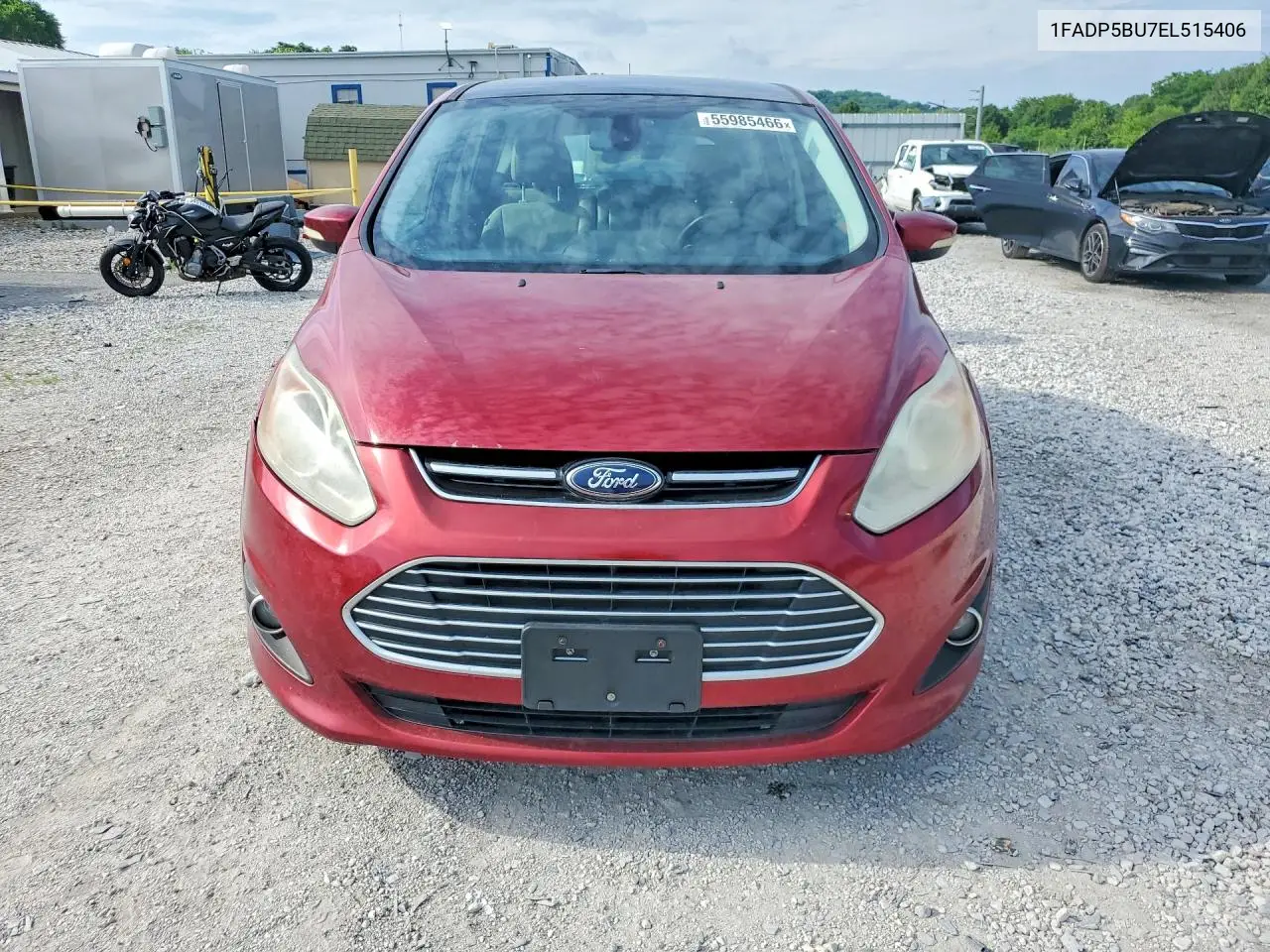 2014 Ford C-Max Sel VIN: 1FADP5BU7EL515406 Lot: 55985466