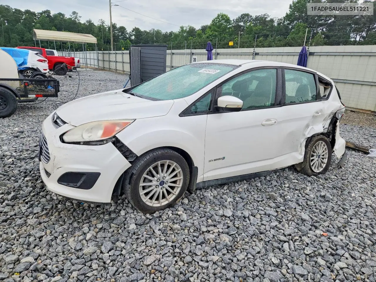 2014 Ford C-Max Se VIN: 1FADP5AU6EL511221 Lot: 56464336