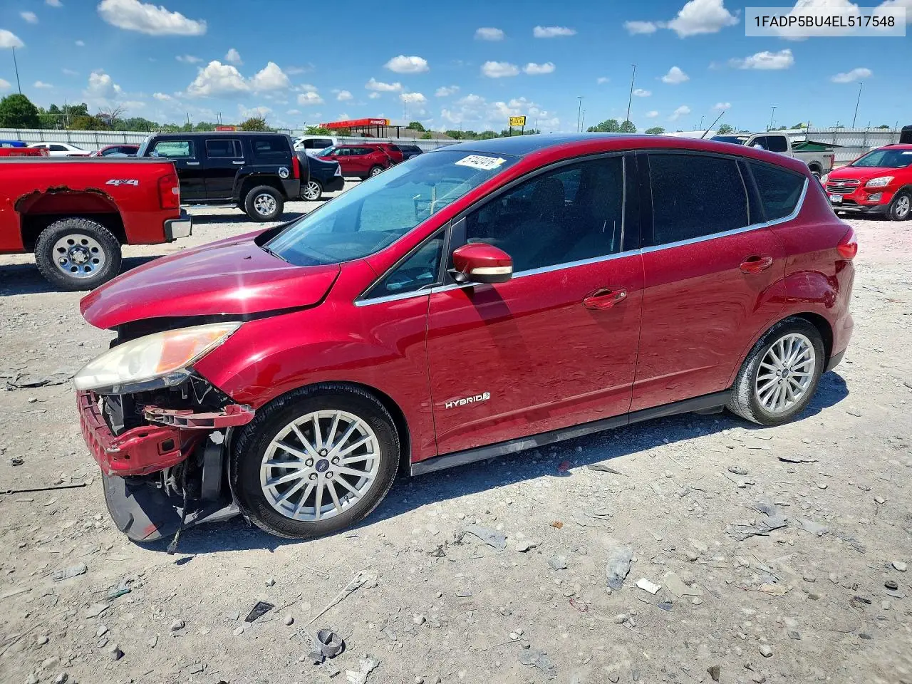 2014 Ford C-Max Sel VIN: 1FADP5BU4EL517548 Lot: 57442406