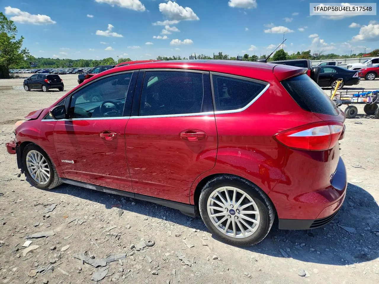 2014 Ford C-Max Sel VIN: 1FADP5BU4EL517548 Lot: 57442406