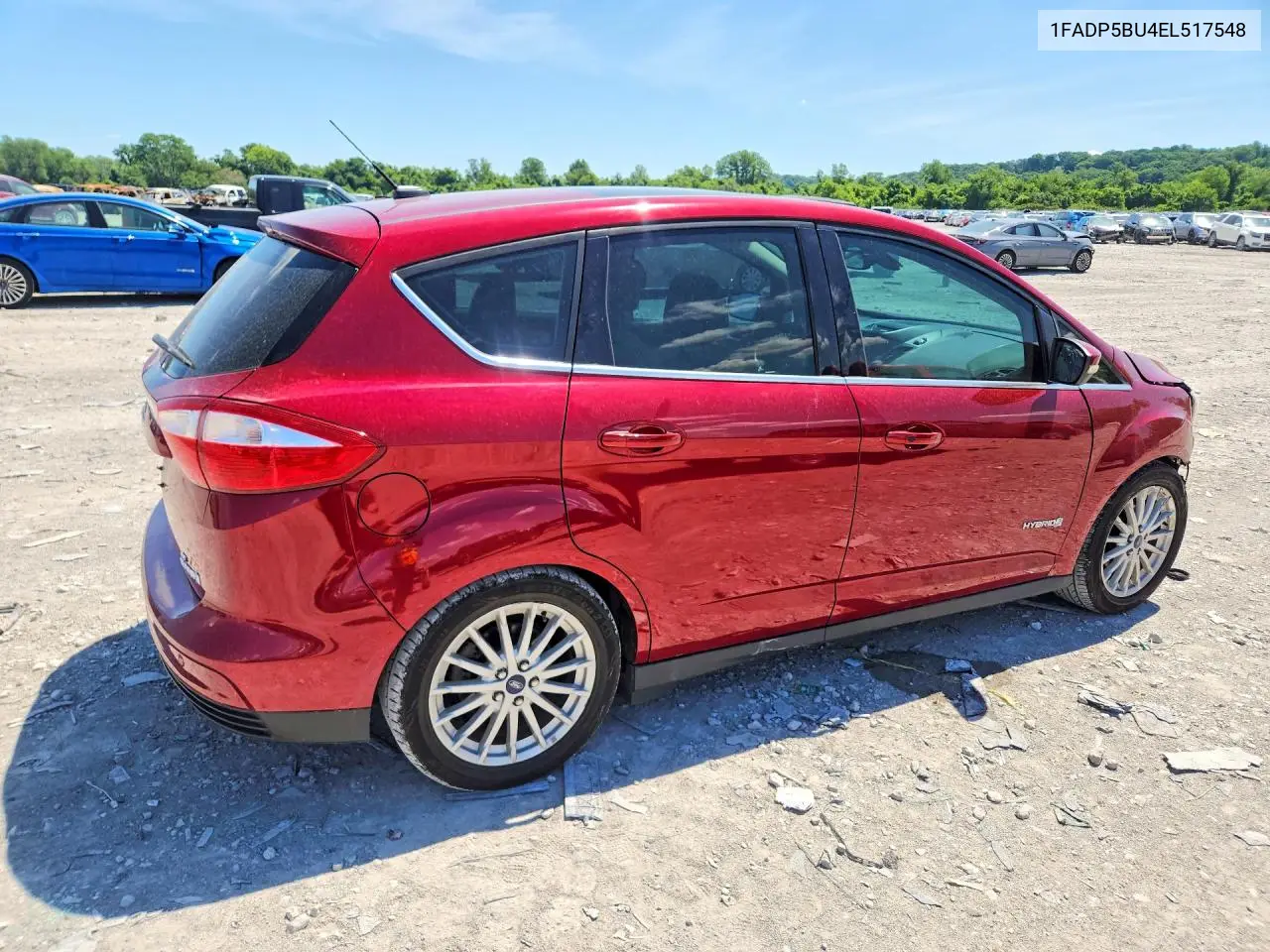 2014 Ford C-Max Sel VIN: 1FADP5BU4EL517548 Lot: 57442406