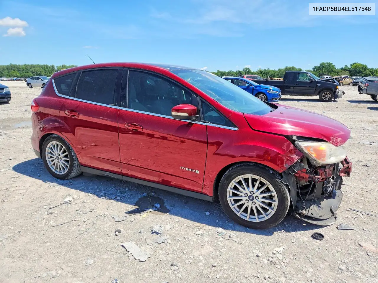 2014 Ford C-Max Sel VIN: 1FADP5BU4EL517548 Lot: 57442406