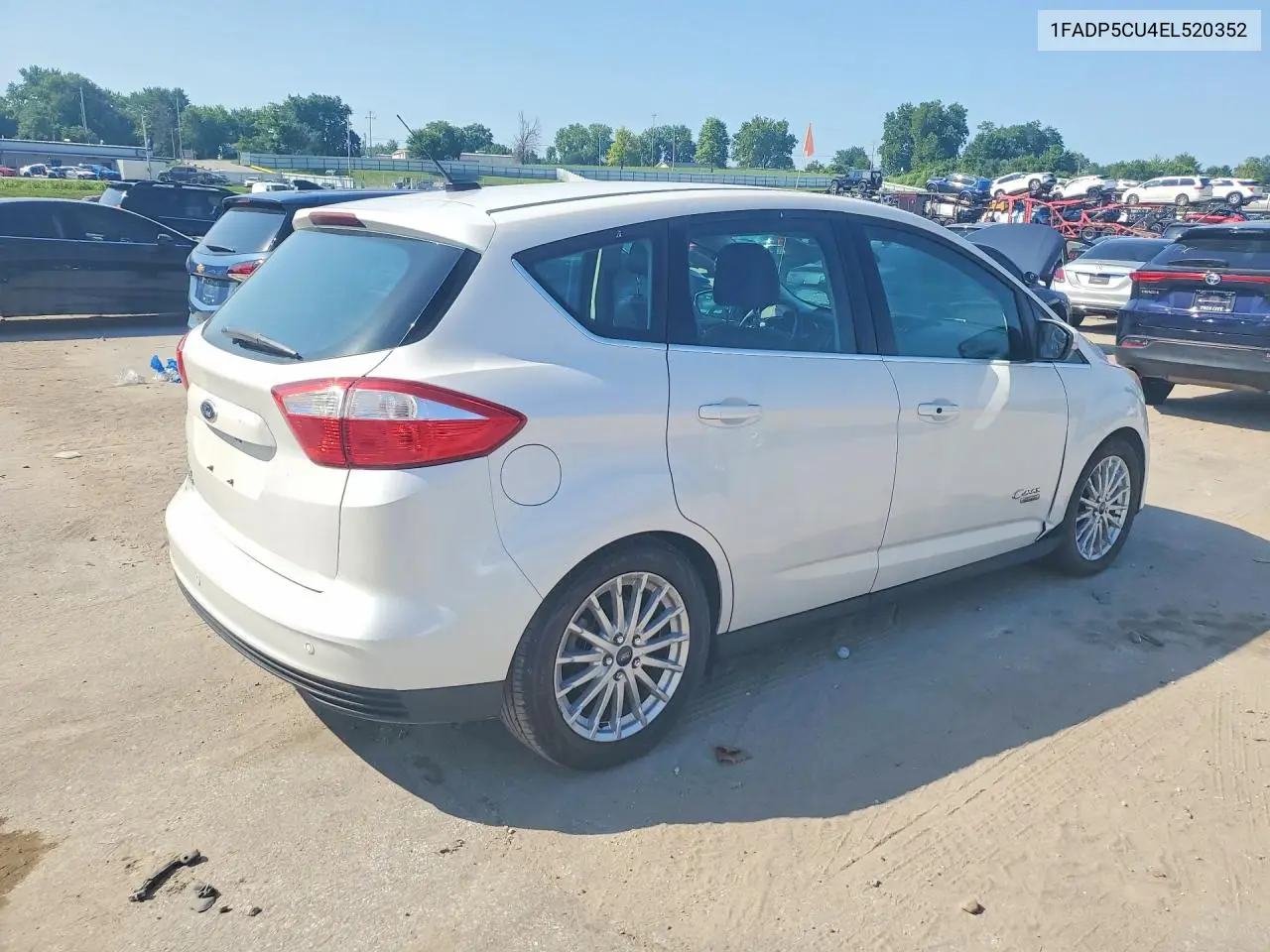 2014 Ford C-Max Premium VIN: 1FADP5CU4EL520352 Lot: 59307446