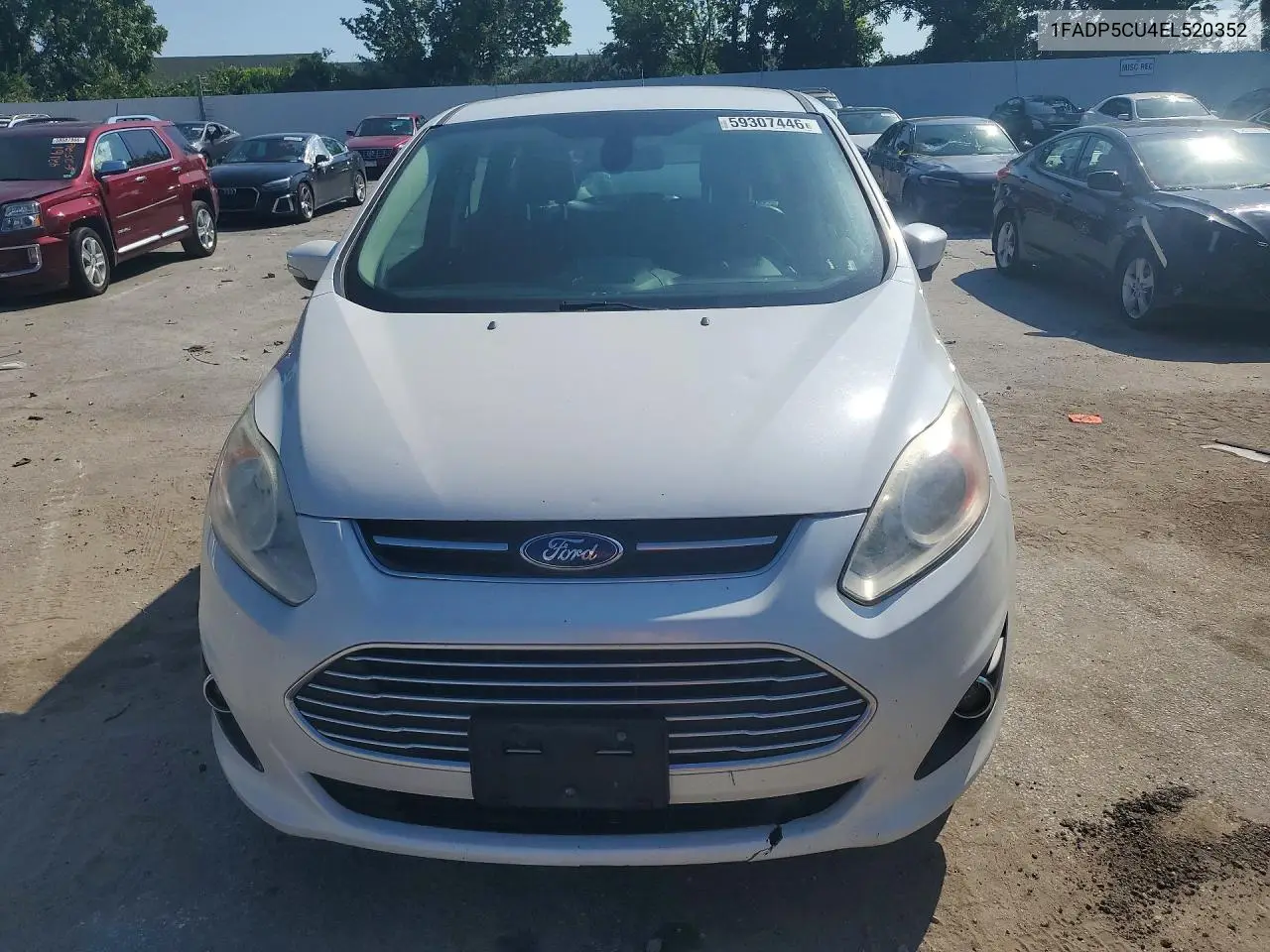2014 Ford C-Max Premium VIN: 1FADP5CU4EL520352 Lot: 59307446