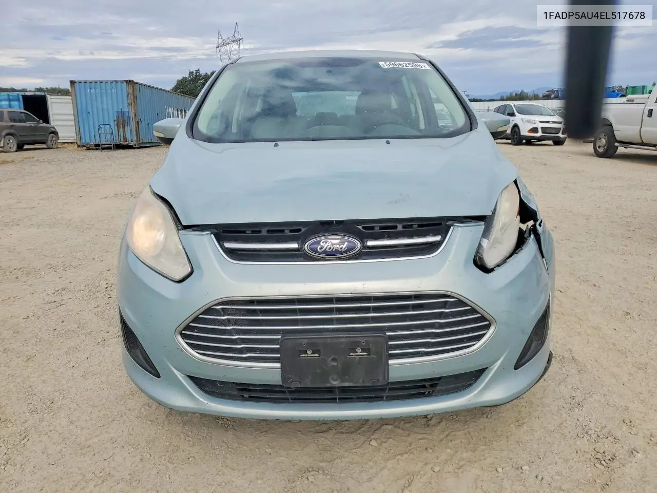 2014 Ford C-Max Se VIN: 1FADP5AU4EL517678 Lot: 59662596