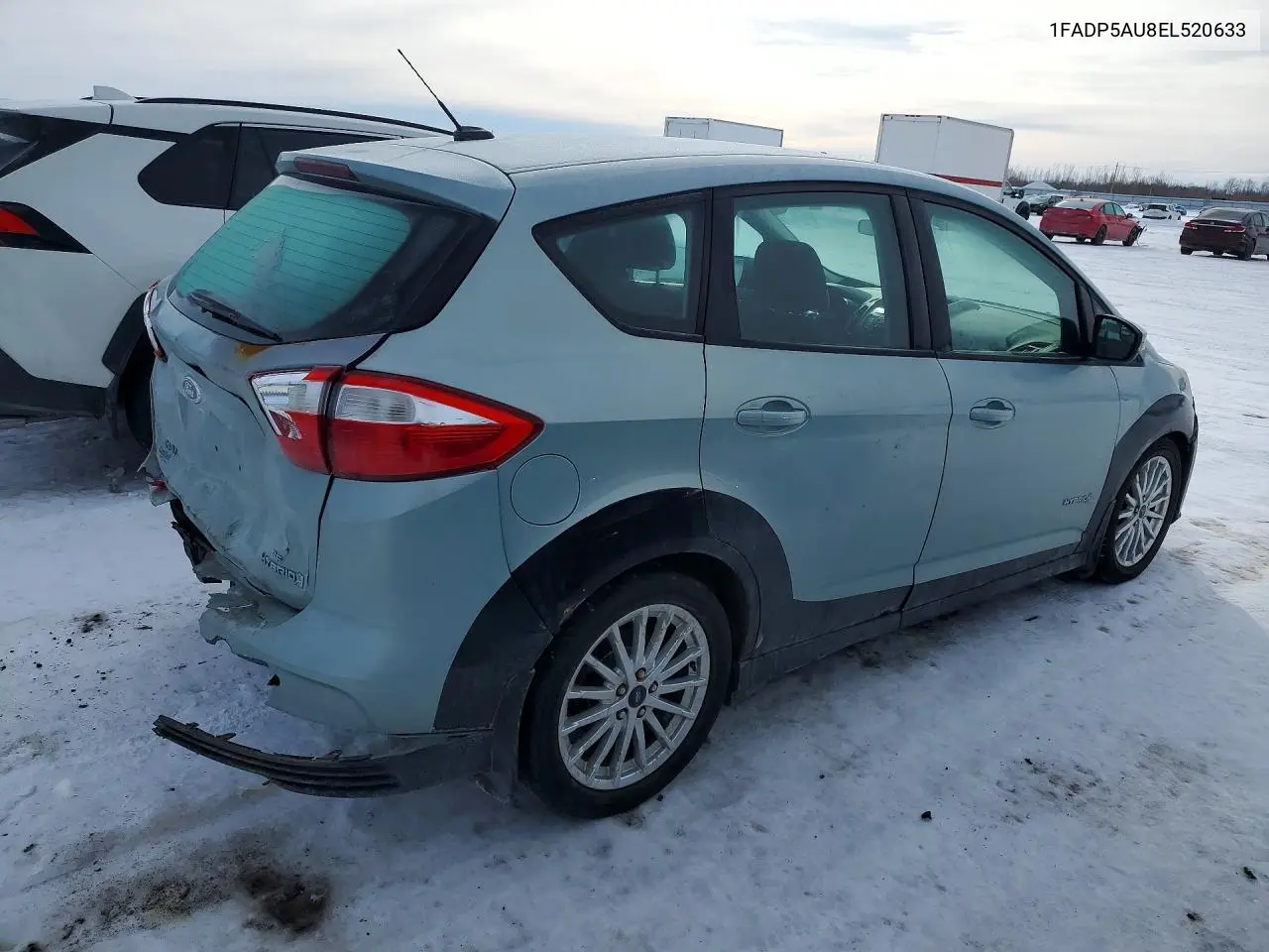 2014 Ford C-Max Se VIN: 1FADP5AU8EL520633 Lot: 59670916