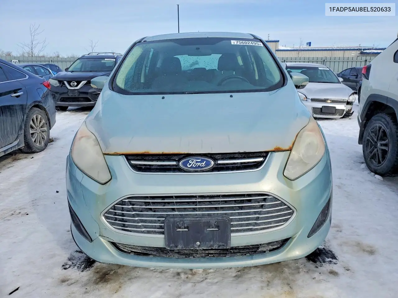 2014 Ford C-Max Se VIN: 1FADP5AU8EL520633 Lot: 59670916